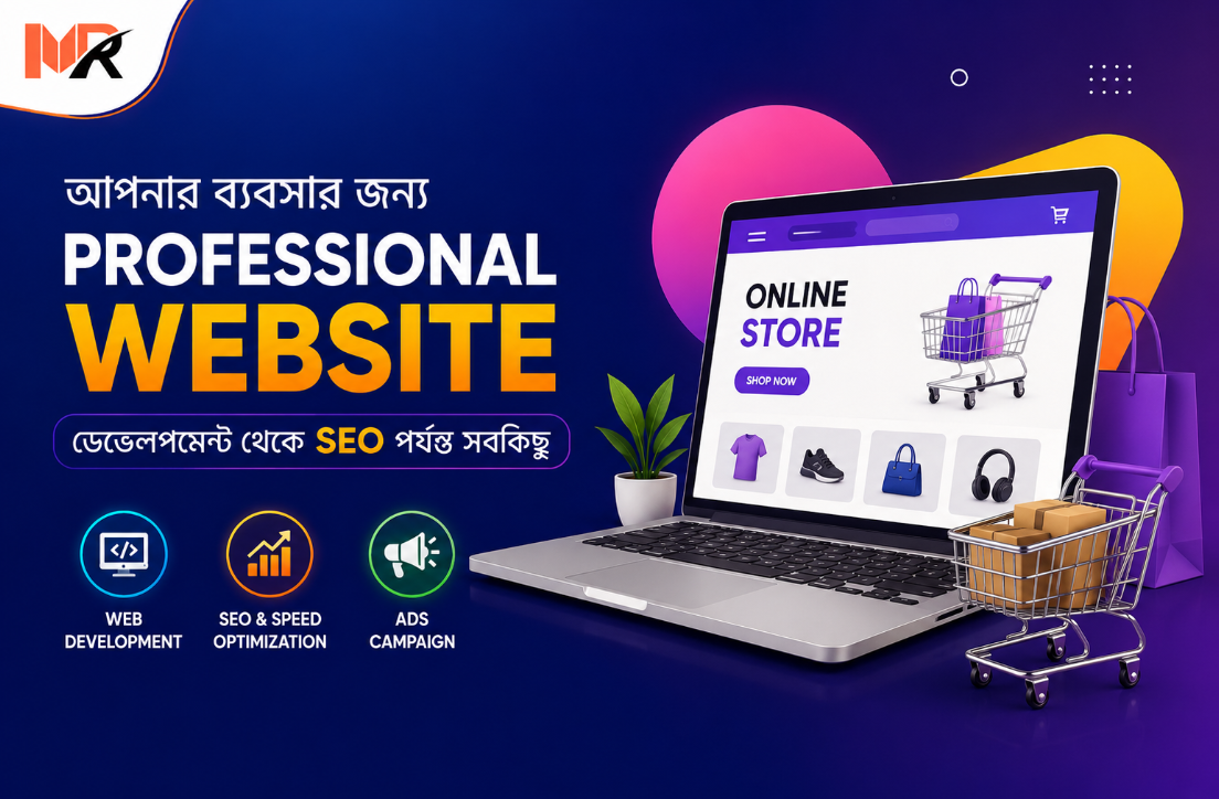 Professional E-commerce Website Development and SEO Services in Bangladesh by Mrmahfuz